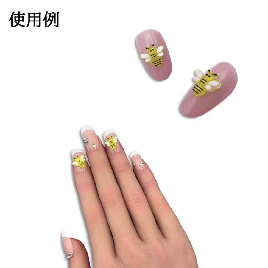 動物型ネイルパーツ クマ 透明 樹脂パーツ ネイルパーツ ハンドメイド ネイルアート