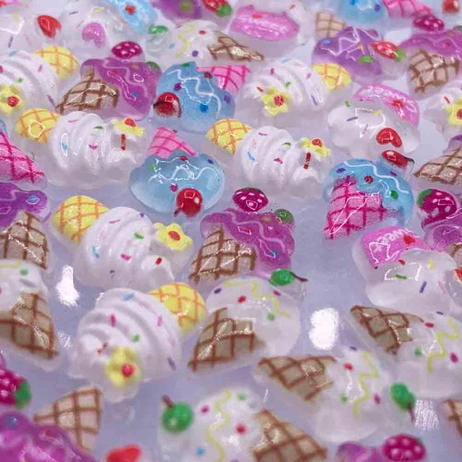 スイーツデザート3Dネイルパーツ