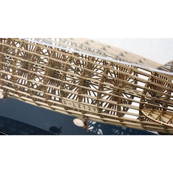 飛行船 ヒンデンブルク号（LZ-129 Hindenburg） 木製組み立てキット