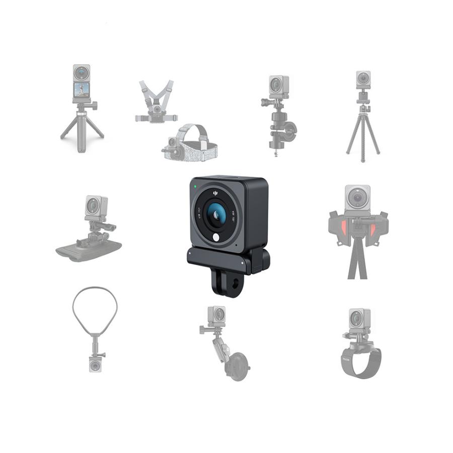 DJI OSMO action 5 pro Action 3/4用磁気マウント クイックリリース式