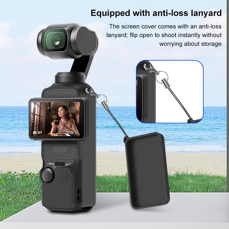7点セット DJI Osmo Pocket 3 シリコンケース レンズカバー 液晶保護