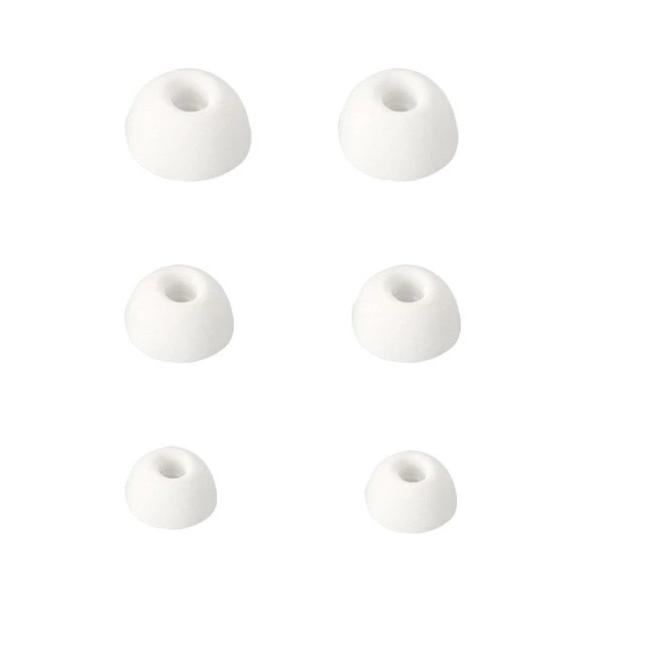 シリコン製ホワイトイヤーピース イヤーピース Anker Soundcore Liberty 4 5 / A30i p40i Life P3 A3i