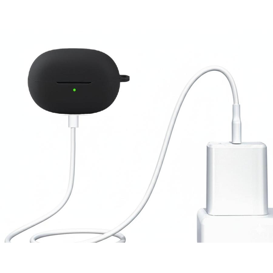 EarFun Clip 2 ケース シリコン製 保護カバー カラビナ付き 耐衝撃