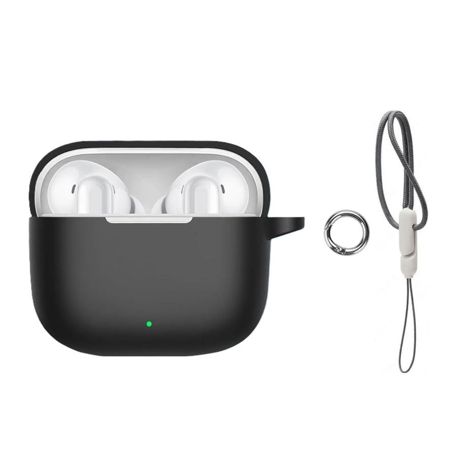 HUAWEI FreeBuds SE 4 ANC ケース シリコン カバー ブラック 耐衝撃