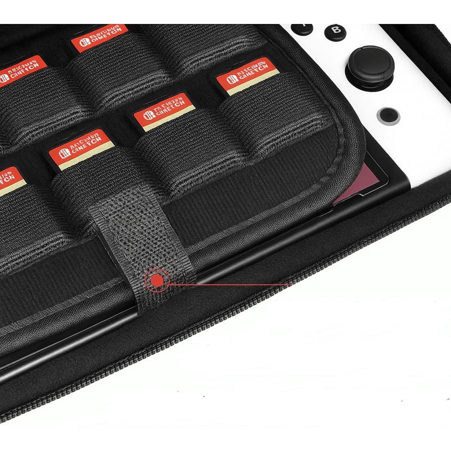 Switch 2 / switch oled 収納バッグ 保護カバー ゲームカード収納 大