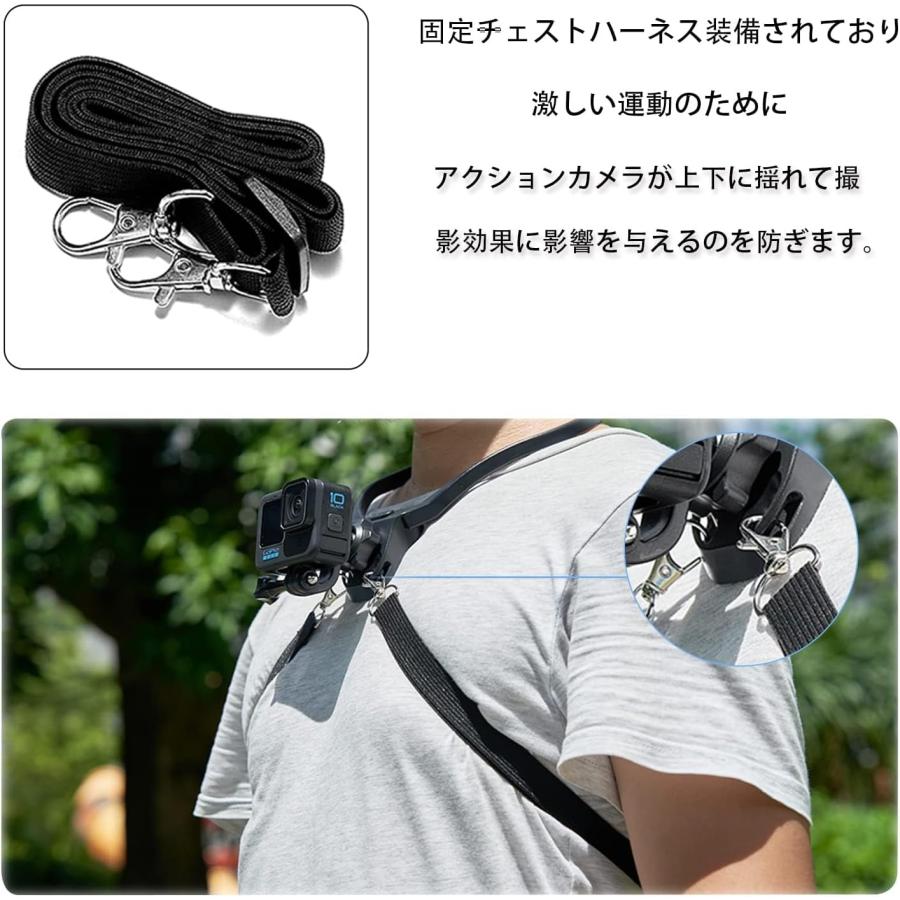 ネックレス式マウント首掛け 横撮り 縦撮り for gopro dji Action1 2 3 4 Insta360 one アクセサリー ゴープロ hero12 11 10 9 8 7 6 5  スマホ その他アクショ｜kkk｜06