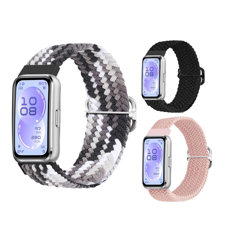 HUAWEI Band 11 Band 11 Pro バンド ベルト 編み込み ソロループ ナイロンバンド 伸縮性 コンパチブル バンド交換 ウォッチベルト 腕時計ベルト 軽量 通気性 ス（Yahoo!・SENEN ZAKKA）