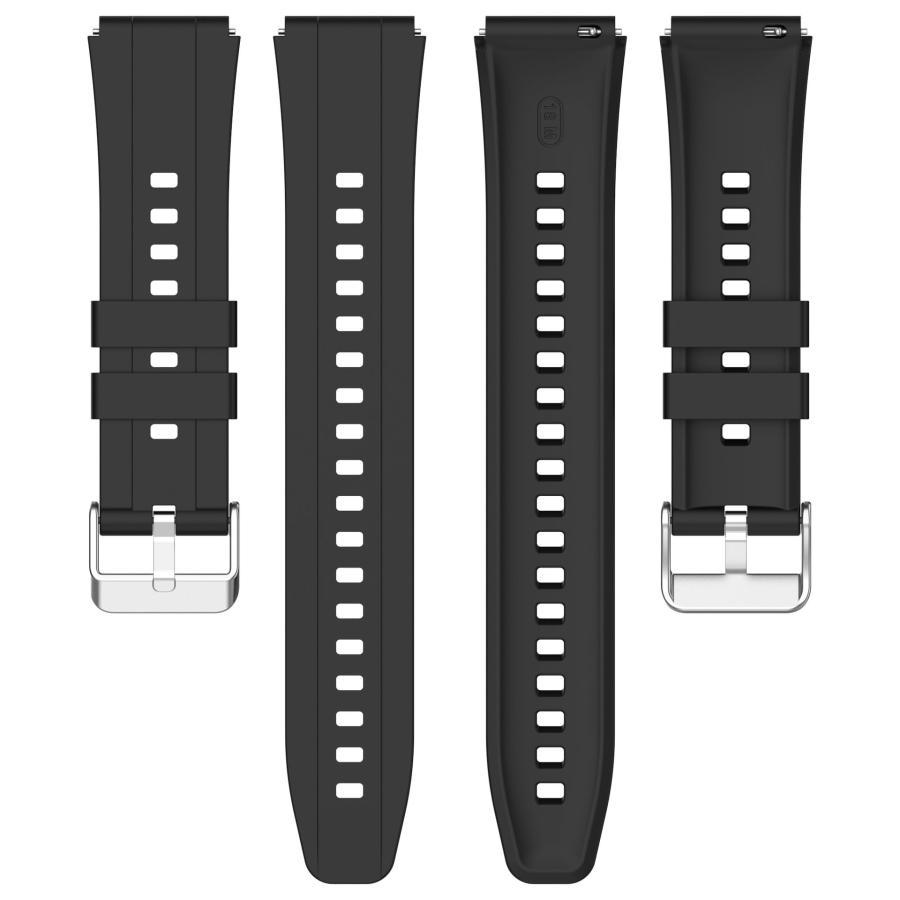 HUAWEI WATCH GT 5 Pro 46mm ブラック シリコンバンド HUAWEI WATCH GT4/GT5 Pro 46mm/42mm/41mm バンド ファーウェイ