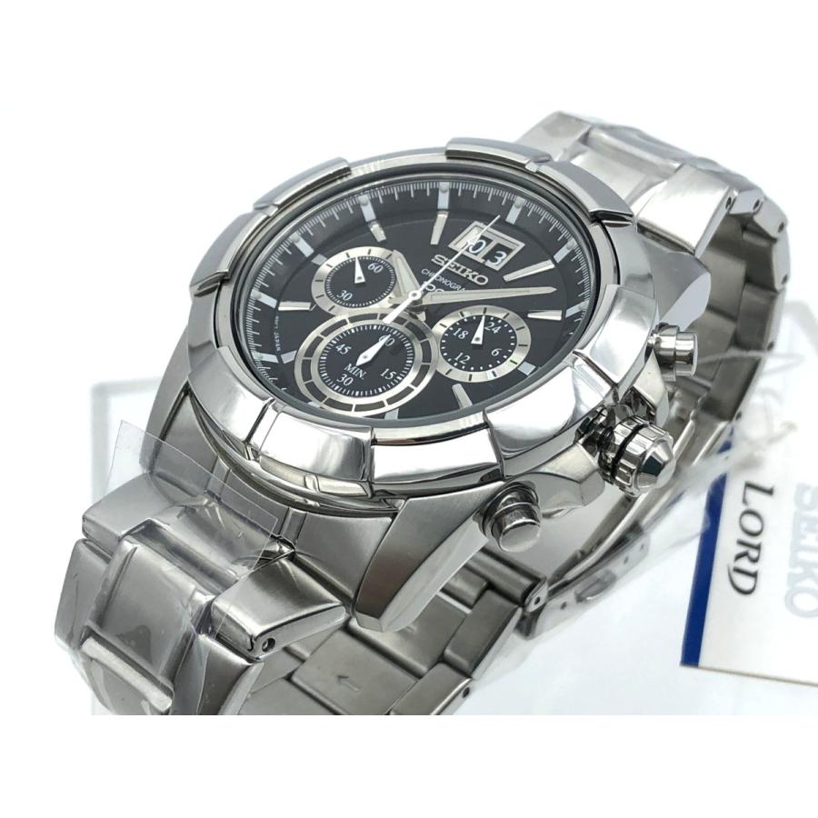 海外SEIKO クロノグラフ 腕時計 SEIKO（セイコー） 腕時計 海外版 メタル感満載のクロノグラフ