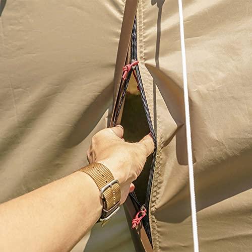 ogawa(オガワ) アウトドア キャンプ テント オーナーロッジ タイプ78R 【5人用】 サンドベージュ×ダークブラウン 2755