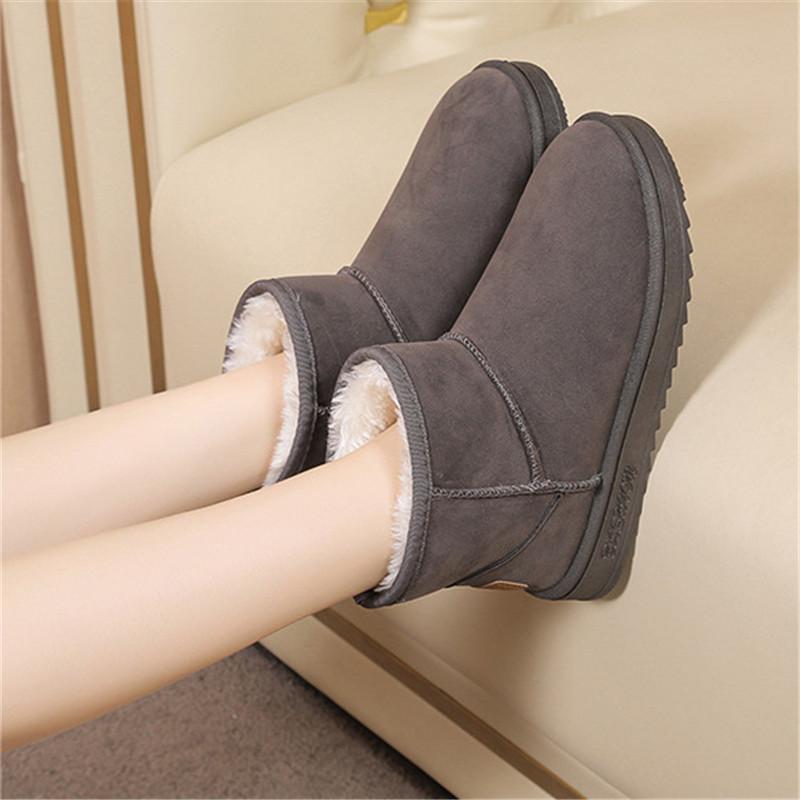 ムートンブーツ レディース スノーシューズ 裏起毛 スノーブーツ