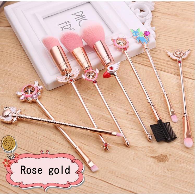 海外限定品 メイクブラシ 筆 化粧 美容ツールキット セーラームーン デザイン つやけし Milk White Silver Xtt527 Kklife 通販 Yahoo ショッピング