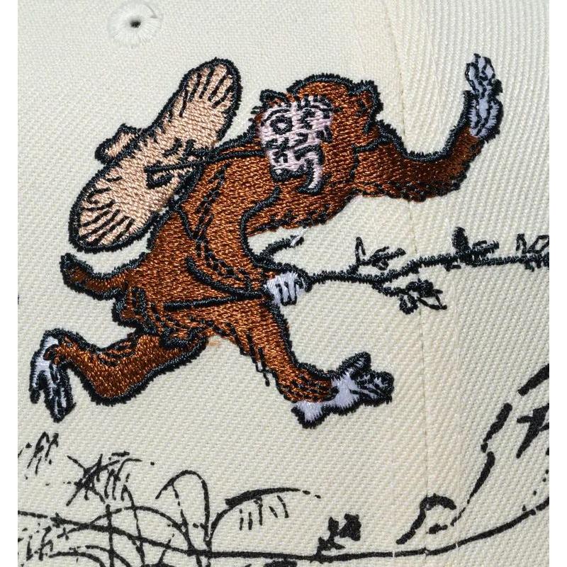 NEW ERA（ニューエラ） 59FIFTY 鳥獣戯画 オールオーバー クローム