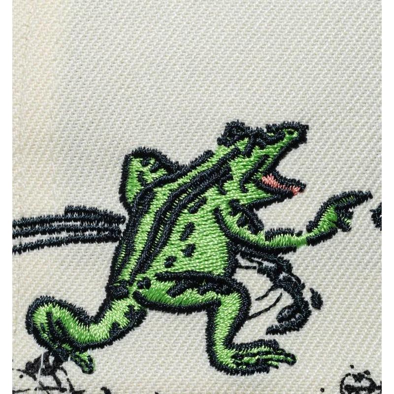 NEW ERA（ニューエラ） 59FIFTY 鳥獣戯画 オールオーバー クローム