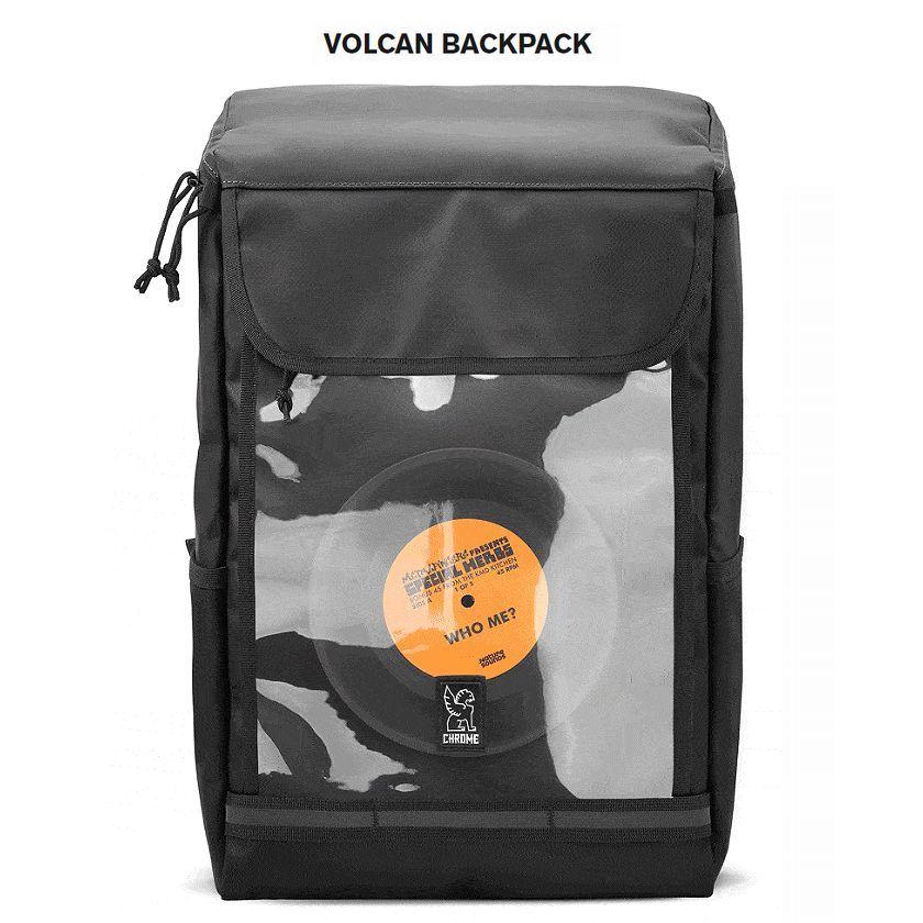 CHROME クローム VOLCAN ボルカン バックパック ブラック クリア