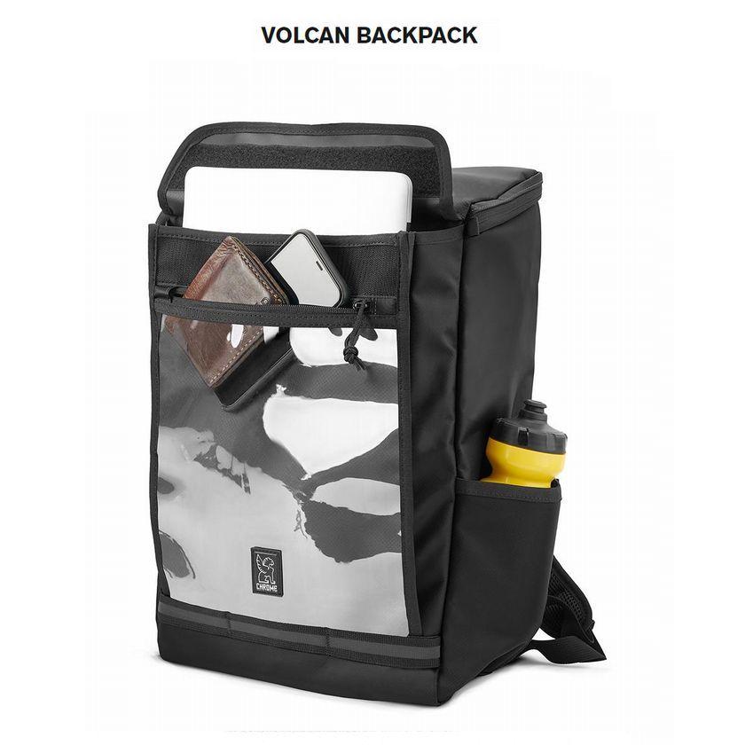 CHROME クローム VOLCAN ボルカン バックパック ブラック クリア