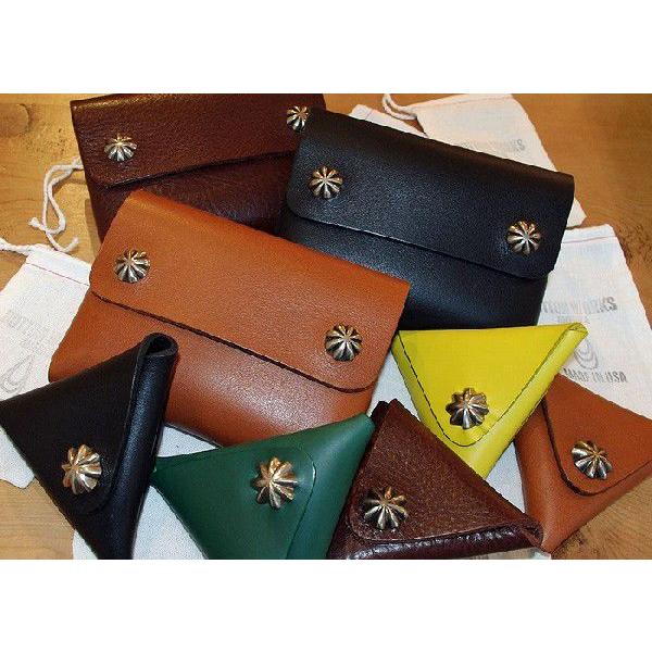 ButtonWorksAmerica　ボタンワークス【♯Concho-Small.Pouch/スモールポーチ”ライトブラウン｜kkp｜04