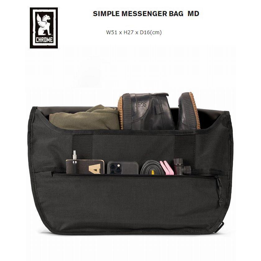 Chrome クローム シンプルメッセンジャー SimpleMessenger CHROME クローム シンプル メッセンジャーバッグ SIMPLE