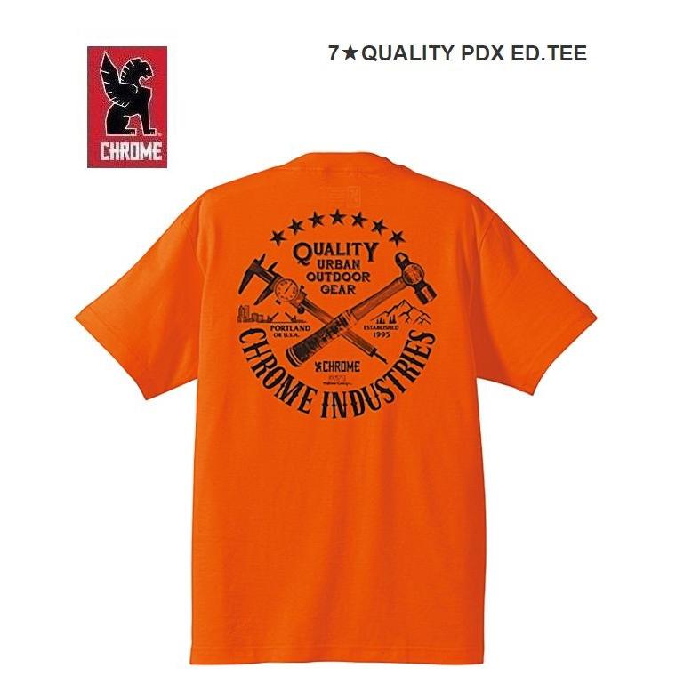クローム CHROME 日本限定モデル 7スター クォリティ PDX ED Tシャツ アメリカ メッセンジャー | CHROME | 01