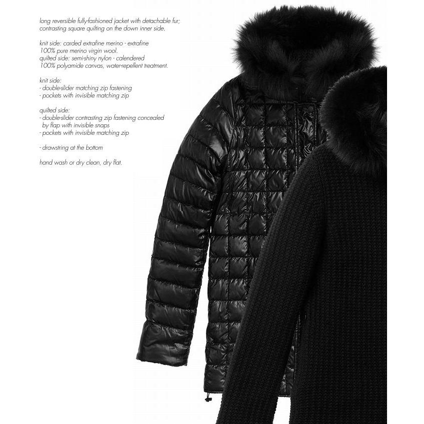 DUVETICA セール SALE DUVETICA デュベティカ ELROS ERRE ブラック 