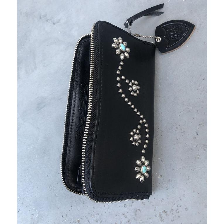 HTC HTC #125 TQ フローラル ターコイズ 別注 ジッパー ラージ