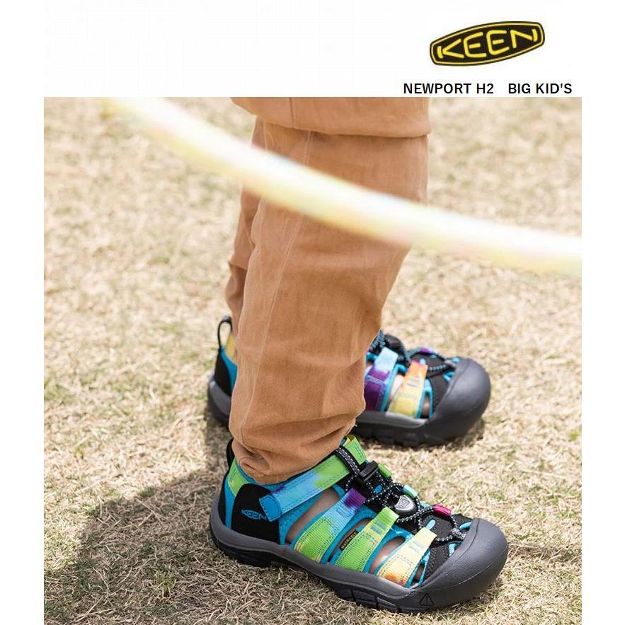 KEEN キーン ニューポートH2 マルチカラー タイダイマルチ 26cm KEEN キーン ニューポート H2 エイチツー サンダル レインボー