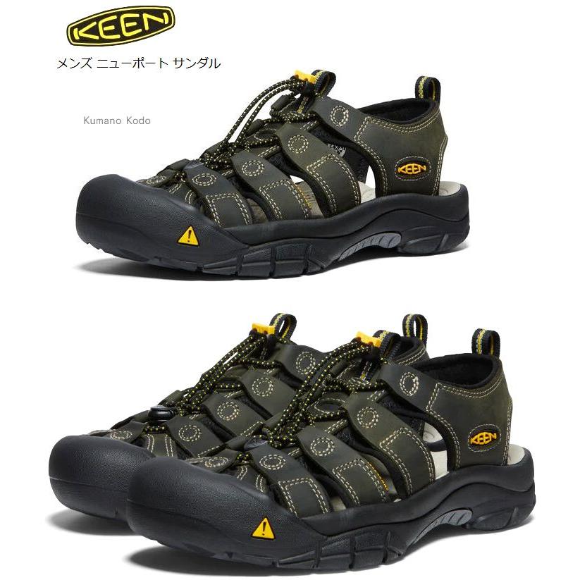 キーン KEEN ニューポート KUMANOKODO 熊野古道 防水ヌバック レザー