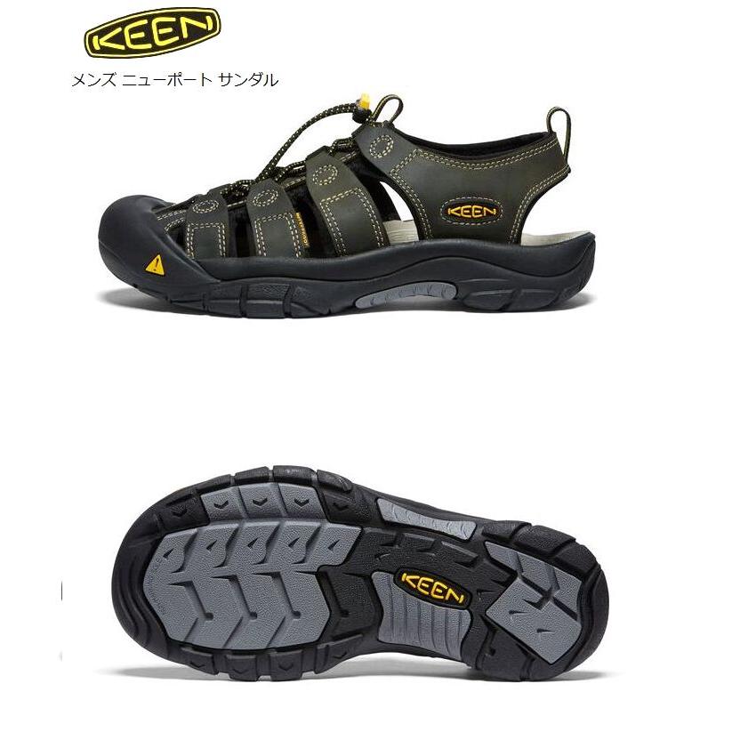 キーン　KEEN　ニューポート　KUMANOKODO　熊野古道　防水ヌバック　レザー　牛革　サンダル　Newport　キャンプ　水場　アウトドア 1027120｜kkp｜02