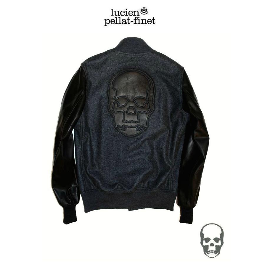 セール クリアランス ルシアンペラフィネ スカル カシミヤ レザー 