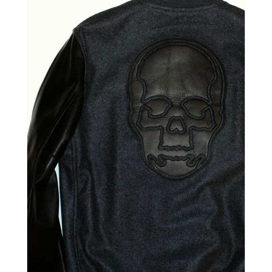 セール クリアランス ルシアンペラフィネ スカル カシミヤ レザー  