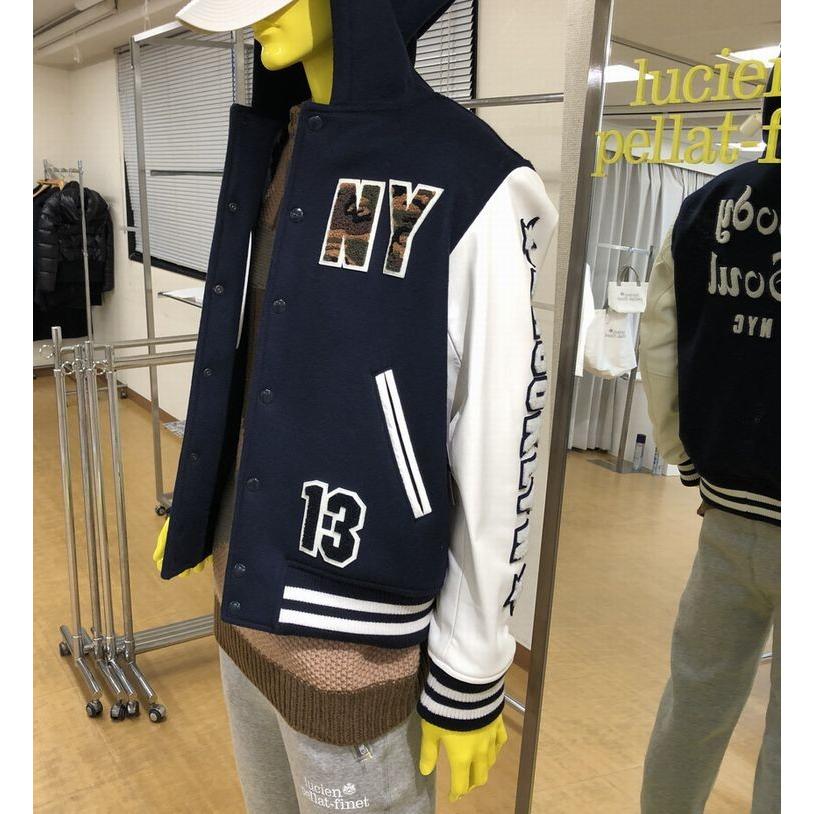 Lucien pellat finet ブルゾン スタジャン S Lucien Pellat-Finet ルシアンペラフィネ スタジャン テディ