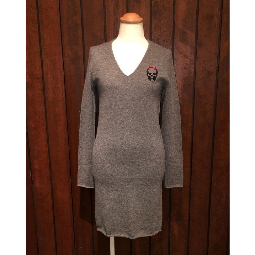 Lucien Pellat-Finet ルシアンペラフィネ 鬼スカル ニットワンピース  