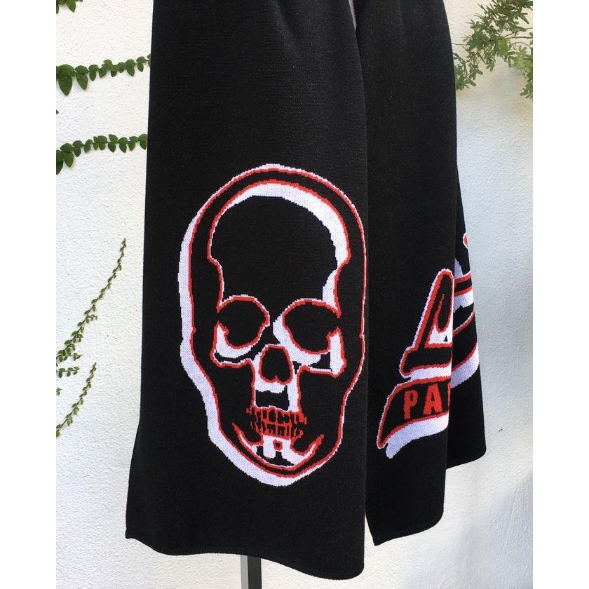 ルシアンペラフィネ LPF PARIS スカル カシミヤ混マフラー SKULL MUFFLER｜kkp｜02