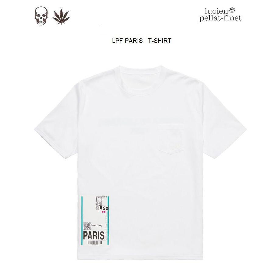 Lucien Pellat-Finet ルシアンペラフィネ パリ Tシャツ Lucien Pellat-Finet ルシアンペラフィネ パリ Tシャツ