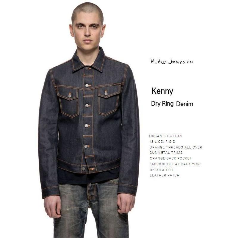 ヌーディージーンズ　日本限定モデル　NudieJean　KENNY　Gジャン　デニムジャケット　インディゴ　北欧　スウェーデン :  nudiejeanskennydryring : KnockKnockPuchic - 通販 - Yahoo!ショッピング