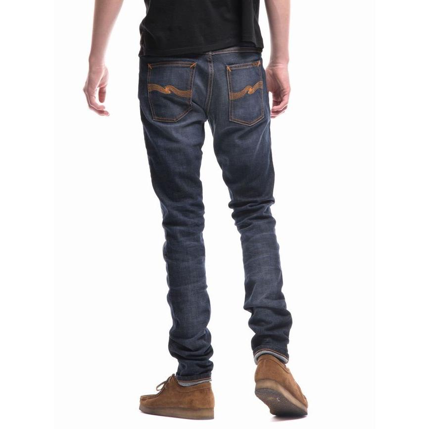 ヌーディージーンズ NudieJeans TIGHT TERRY タイトテリー DARK CONTRASTS L30 インディゴ　デニム　スウェーデン　 北欧