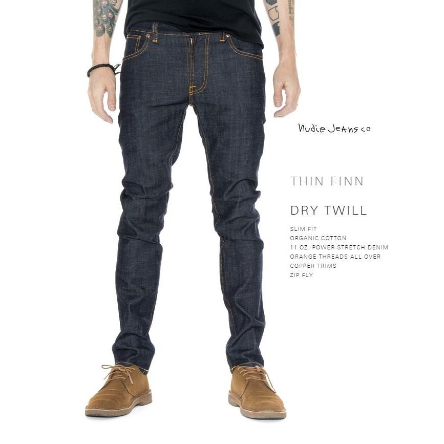 ヌーディージーンズ Nudiejeans Thinfinn シンフィン オーガニック ドライツイル L30 デニム 北欧 スウェーデン Thinfinno L30 Knockknockpuchic 通販 Yahoo ショッピング
