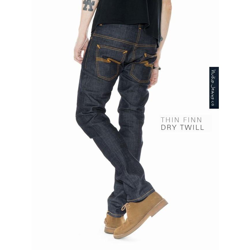 ヌーディージーンズ　Nudiejeans　ThinFinn　シンフィン　オーガニック　ドライツイル L32　デニム　北欧　スウェーデン :  thinfinno-l32 : KnockKnockPuchic - 通販 - Yahoo!ショッピング