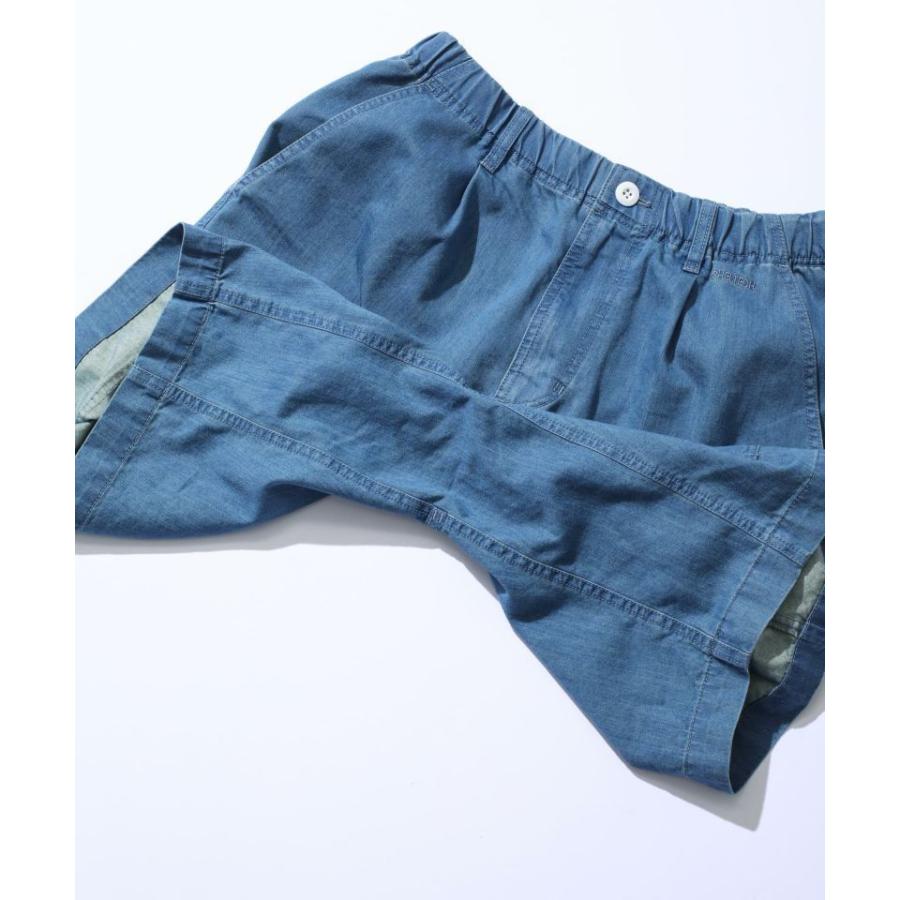 春夏　ワイルドシングス　シェルテック　デニム　ブッシュ　ショーツ WildThings SHELTECH DENIM BUSH SHORTS　 紫外線防止　接触冷感ショーツ｜kkp｜11