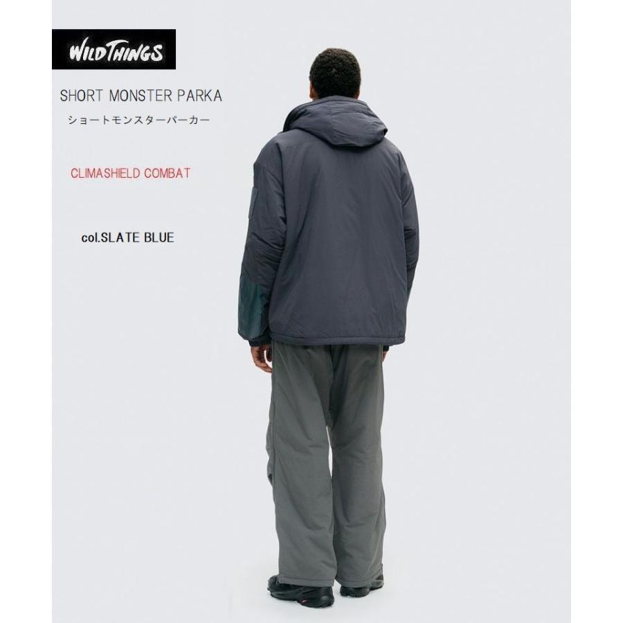 2024-2025秋冬新作 ワイルドシングス ショート モンスターパーカー