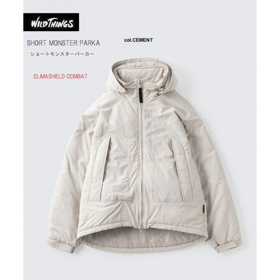 2024-2025秋冬新作 ワイルドシングス ショート モンスターパーカー