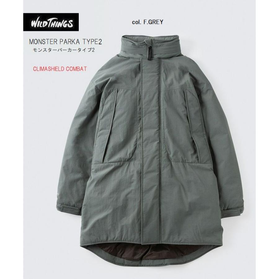 2024-2025秋冬新作 WildThings ワイルドシングス モンスターパーカー