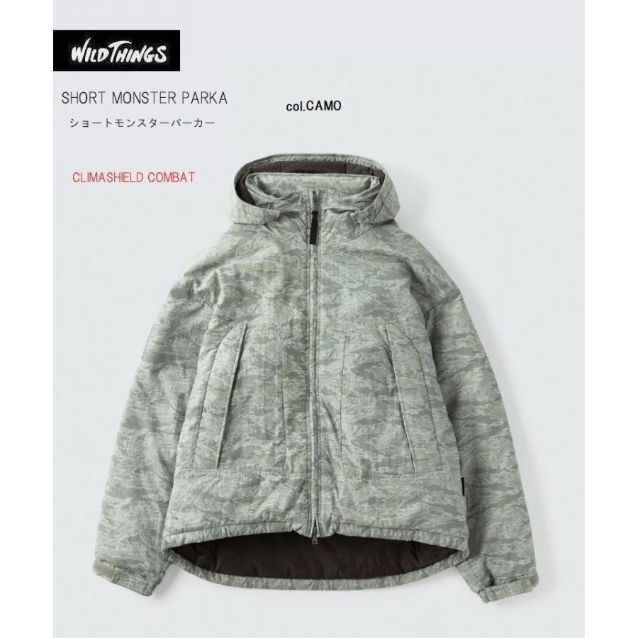 2024-2025秋冬新作 ワイルドシングス ショート モンスターパーカー