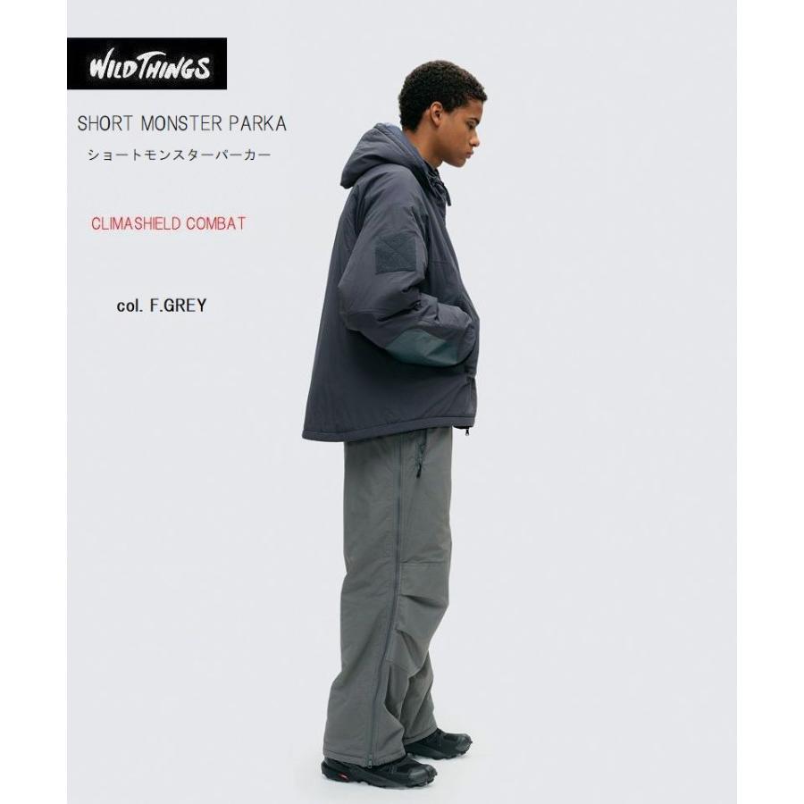 2024-2025秋冬新作 ワイルドシングス ショート モンスターパーカー