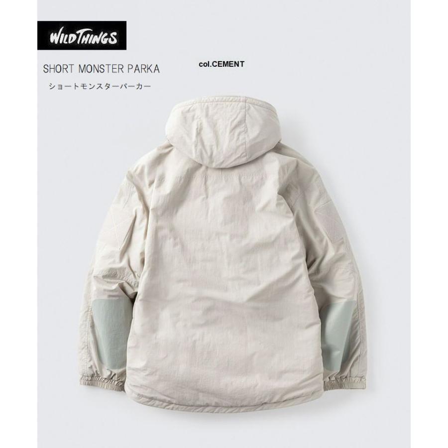 2024-2025秋冬新作 ワイルドシングス ショート モンスターパーカー