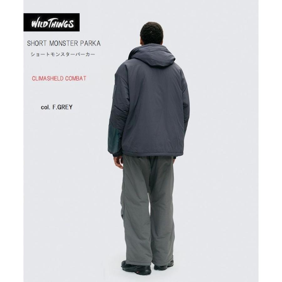 2024-2025秋冬新作 ワイルドシングス ショート モンスターパーカー
