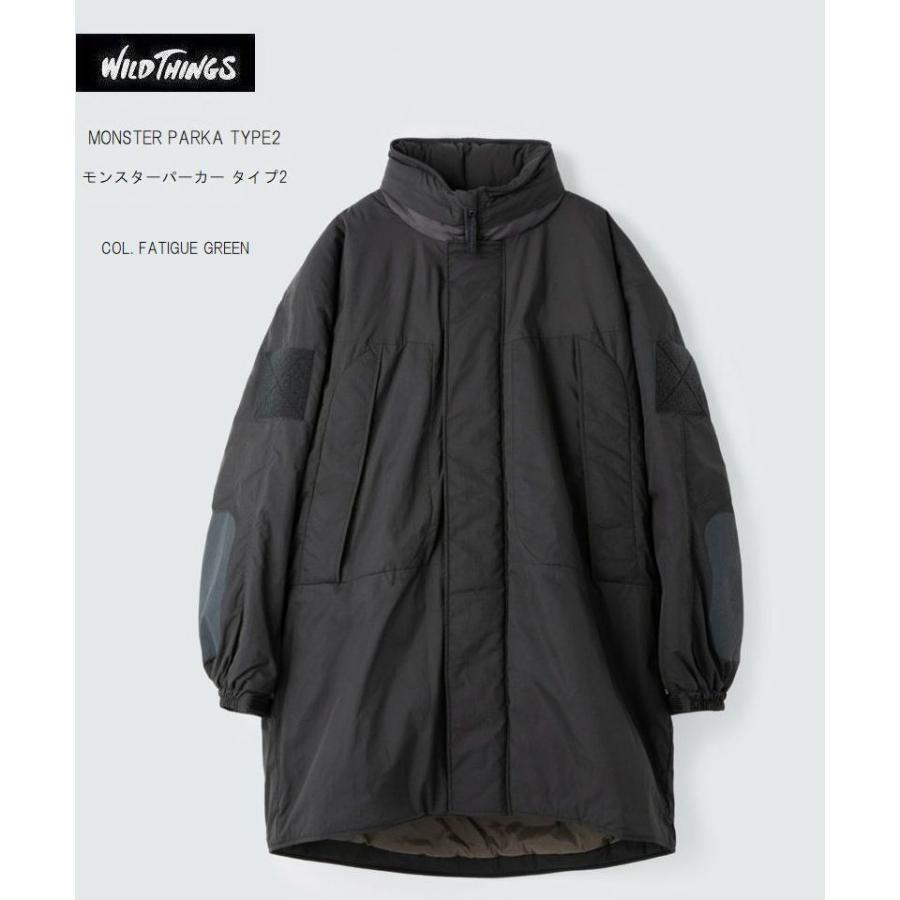 2025-2026秋冬新作 WildThings ワイルドシングス モンスターパーカー