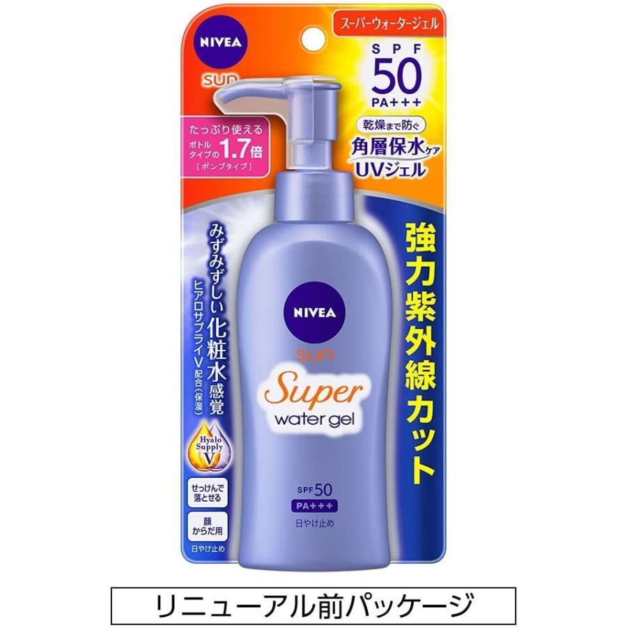 ニベアサン プロテクトウォータージェル SPF50 PA ポンプ 140g 品質保証 ニベアサン プロテクトウォータージェル SPF50 PA ポンプ 140g 品質保証