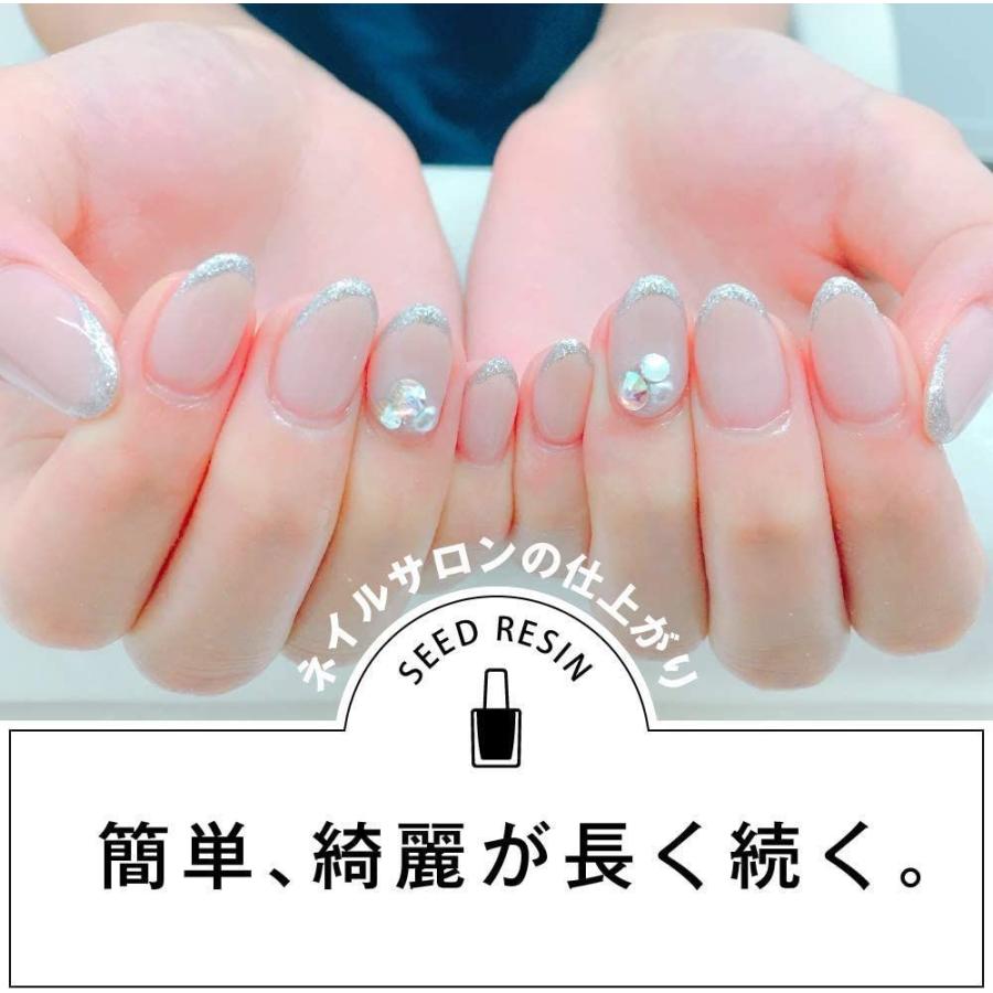 1158円 捧呈 Seed Resin シードレジン ジェルネイル ポリッシュノンサンディングベースジェル10g ノンワイプトップジェル10g セット 日本
