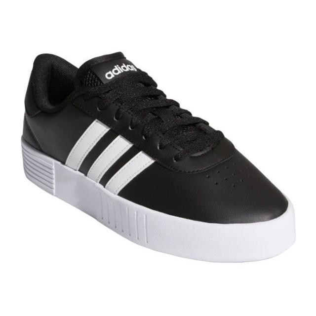 アディダス Adidas Fx3490 Fx34 Court Bold W 厚底スニーカー ローカット レディース 婦人 ブラック ホワイト ブラック ホワイト プラチナ 靴 Fx3490 シューズショップ シンプル 通販 Yahoo ショッピング